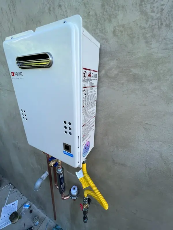 Tankless water heater installation for Elizabethton homes